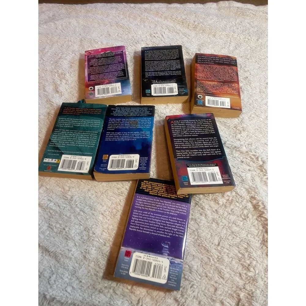 Star Wars the new Jedi order Paperback Set